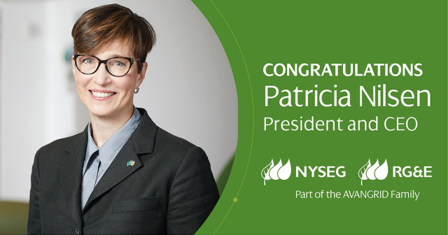 Patricia Nilsen, presidenta y CEO de Nyseg y RG&E