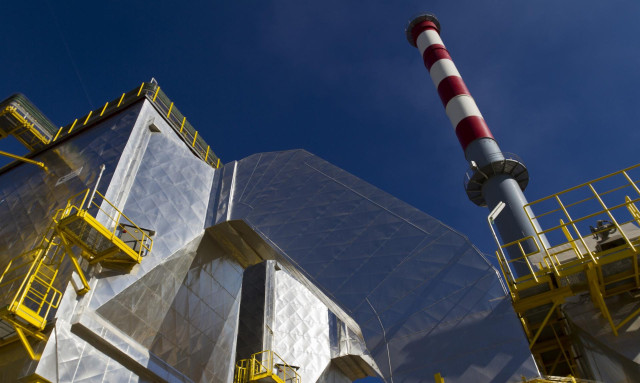 Archivo - Instalaciones de Magnon Green Energy en Huelva.