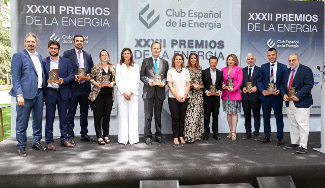 Premiados en los XXXII Premios de la Energía de Enerclub