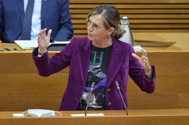Archivo - La portavoz adjunta del GPP y vicesecretaria de política social del PP, Elena Bastidas,