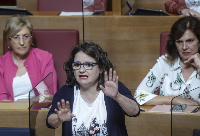 La vicepresidenta y consellera de Políticas Inclusivas de la Generalitat, Mónica Oltra, en una imagen de archivo.