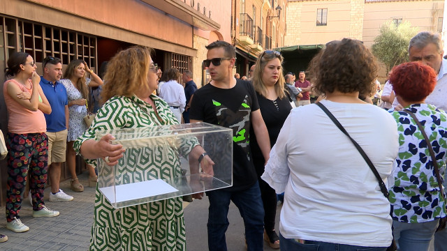 Trabajadores de Siro en la asamblea de Toro (Zamora).