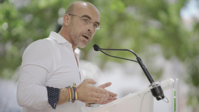 El vicepresidente de Acción Política y eurodiputado de Vox, Jorge Buxadé, en una imagen de archivo.