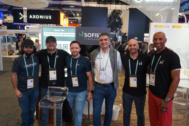 La delegación de Sofistic, la rama de ciberseguridad de Cuatroochenta, en la RSA Conference de San Francisco
