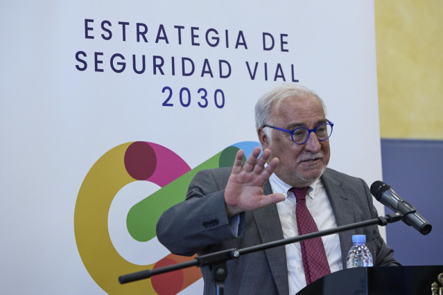 El director general de Tráfico, Pere Navarro, presenta la Estrategia de Seguridad Vial 2030, en la Dirección General de Tráfico (DGT), a 9 de junio de 2022, en Madrid (España). El documento es un compendio de directrices que guiará la actuación de las adm