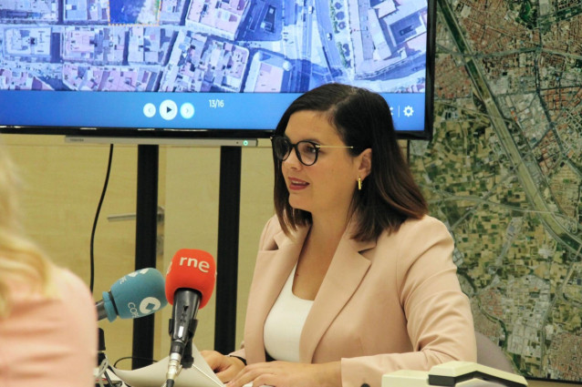 Archivo - La vicealcaldesa de València, portavoz socialista en su ayuntamiento y secretaria general del PSPV-PSOE en la ciudad, Sandra Gómez, en una imagen reciente.