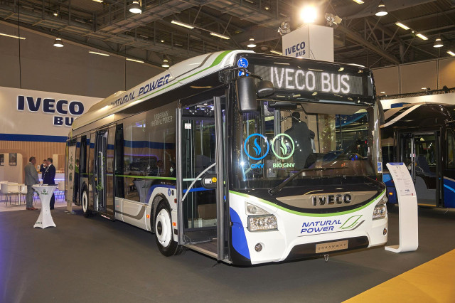 Archivo - Autobús de bajas emisiones