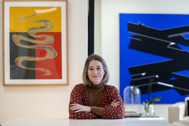 Archivo - La consejera de Cultura, Turismo y Deporte de la Comunidad de Madrid, Marta Rivera de la Cruz, posa tras una entrevista a Europa Press, en Madrid, (España).