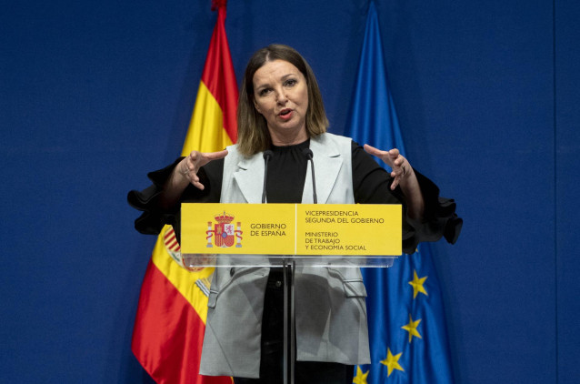 Archivo - La secretaria general de la Unión de Asociaciones de Trabajadores Autónomos y Emprendedores (UATAE), María José Landaburu