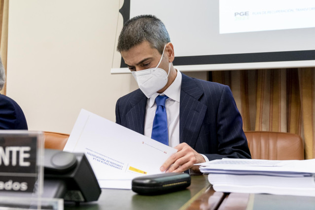 Archivo - El secretario de Seguridad Social y Pensiones, Israel Arroyo, en una imagen de archivo.