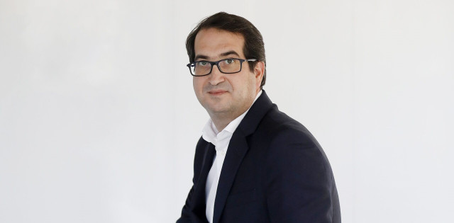 Archivo - El responsable de BBVA en España, Peio Belausteguigoitia.