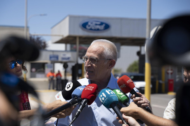 El director de Fabricación de Ford España, Dionisio Campos