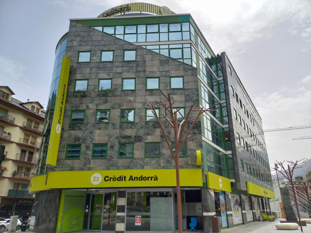 La sede central de Crèdit Andorrà.