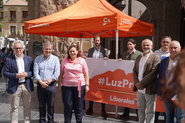 Los dirigentes de Cs se han reunido en Jaca.