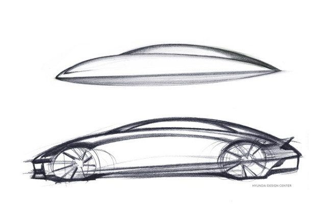 Boceto Ioniq 6