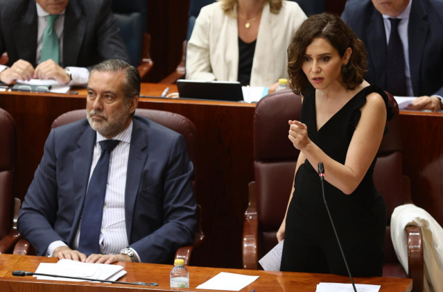 La presidenta de la Comunidad de Madrid, Isabel Díaz Ayuso