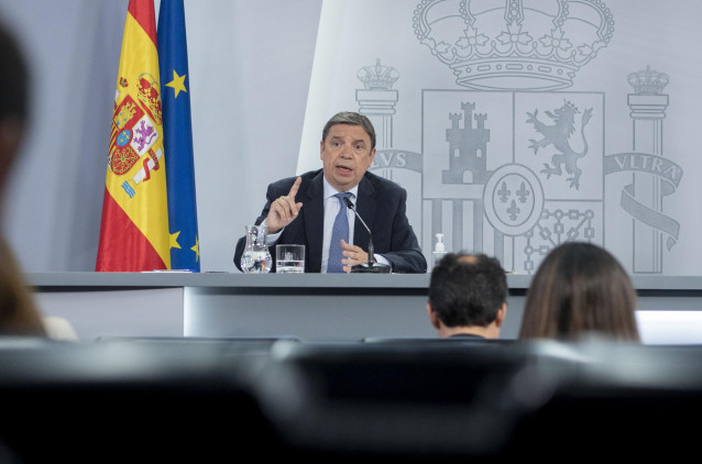 El ministro de Agricultura, Pesca y Alimentación, Luis Planas,