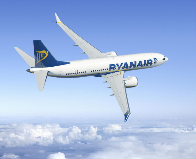 Archivo - Ryanair 737-MAX 8 Artwork