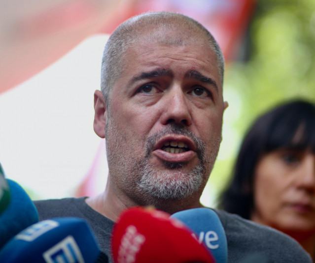 El secretario general de CCOO, Unai Sordo