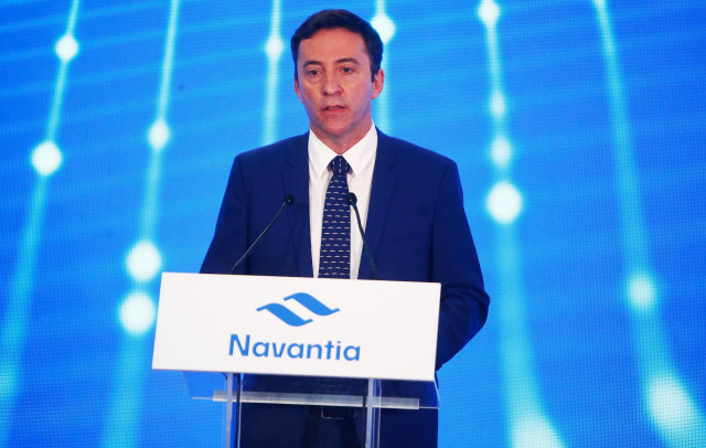 Archivo - El presidente de Navantia, Ricardo Domínguez García-Baquero
