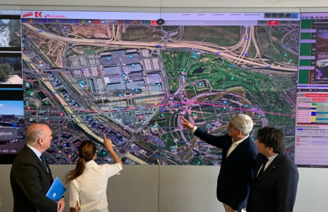 El consejero de Transportes, David Pérez, se reúne con responsables de Metro de Madrid y de EMT para coordinar el dispositivo de transporte público que se pondrá en marcha con motivo de la Cumbre de la OTAN