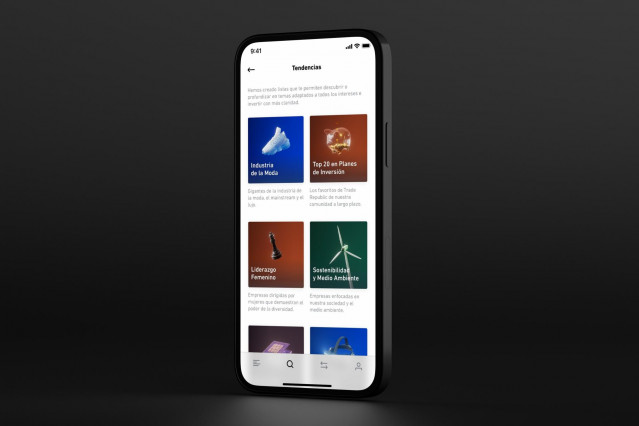Imagen de recurso de la app de Trade Republic.