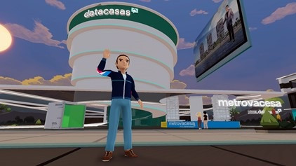 Archivo - Imagen de recurso del metaverso de Metrovacesa.