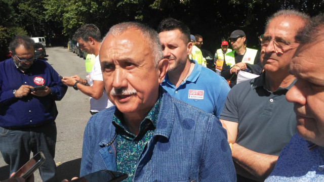 El secretario general de UGT Confederal, Pepe Álvarez.