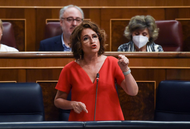 La ministra de Hacienda, María Jesús Montero