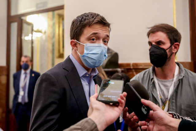 Archivo - El líder de Más País, Íñigo Errejón, en una imagen de archivo