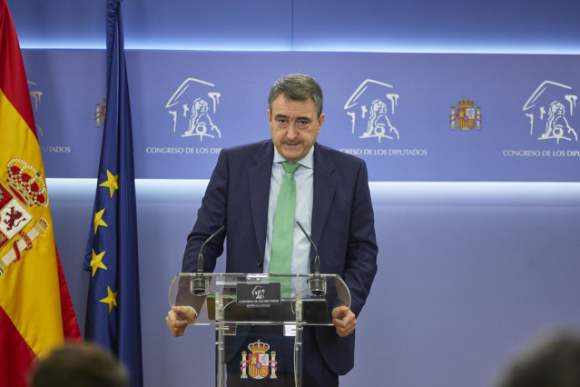 El portavoz del PNV en el Congreso, Aitor Esteban.