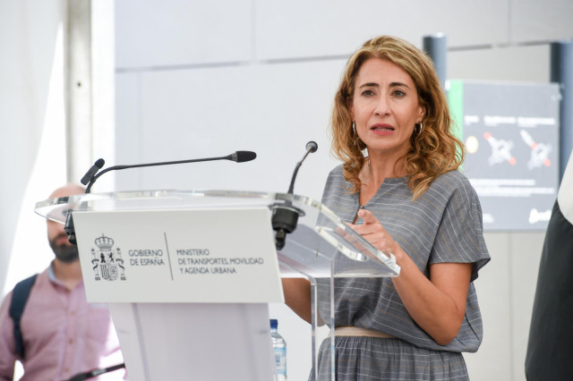 La ministra de Transportes, Movilidad y Agenda Urbana, Raquel Sánchez, en una imagen de archivo.