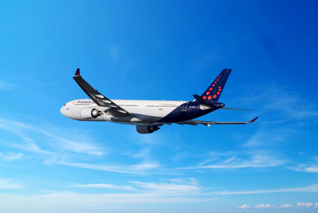 Archivo - Avión de Brussels Airlines
