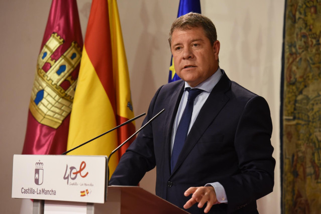 El presidente regional, Emiliano García-Page.