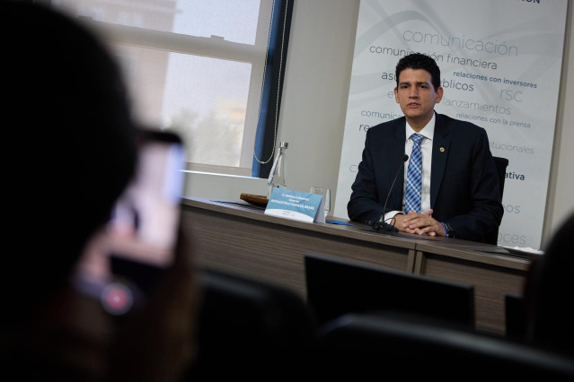El ministro de Infraestructuras de Brasil, Marcelo Sampaio Cunha Filho, participa en el Foro América de Europa Press, en el Auditorio de Estudio de Comunicación, a 6 de julio de 2022, en Madrid (España).
