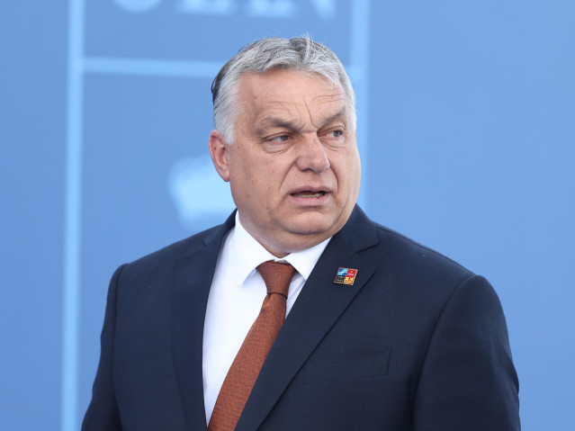 El primer ministro de Hungría, Viktor Orbán, a su llegada a la segunda y última jornada de la Cumbre de la OTAN 2022 en el Recinto Ferial IFEMA MADRID, a 30 de junio de 2022, en Madrid (España). La Cumbre de la OTAN 2022 comenzó oficialmente ayer, 29 de j