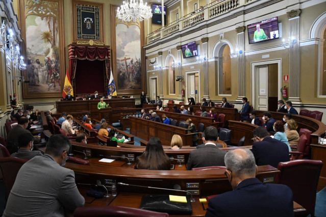 Archivo - Debate sobre el Estado de la Nacionalidad Canaria