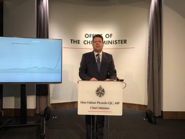 Archivo - El ministro principal de Gibraltar, Fabian Picardo