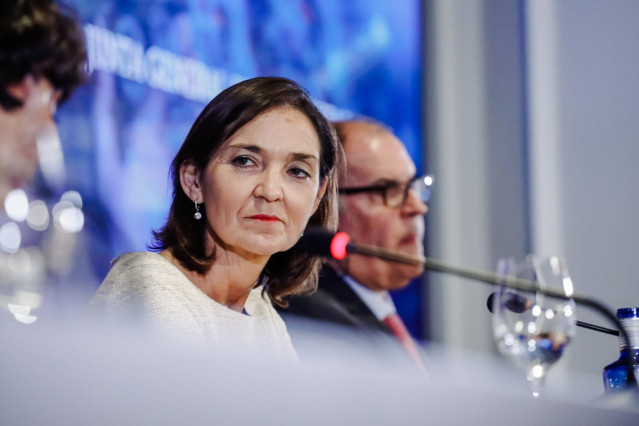 La ministra de Industria, Comercio y Turismo, Reyes Maroto.
