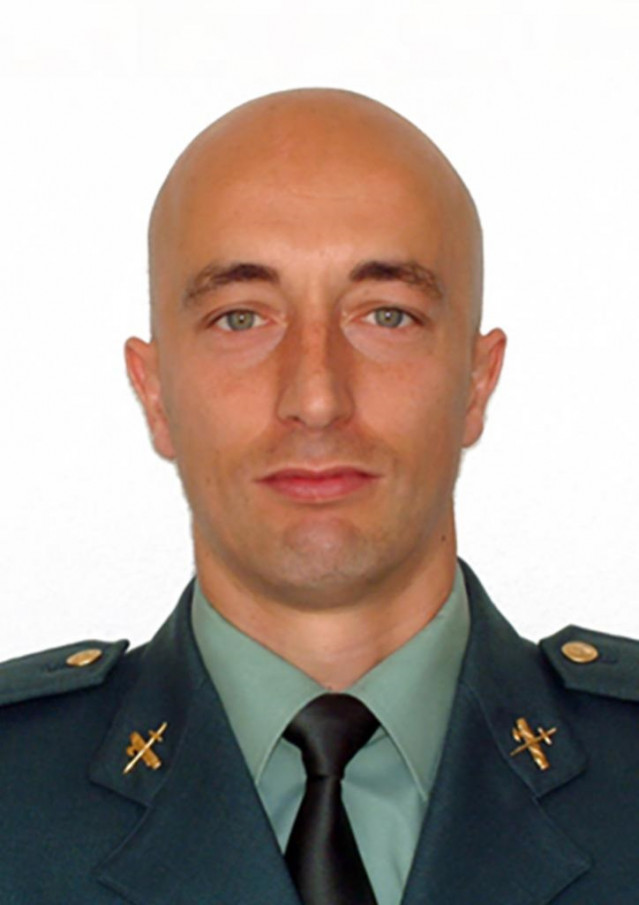 Teniente coronel Pedro Alfonso Casado, jefe de la Unidad Especial de Intervención (UEI). Falleció al recibir un disparo en la cabeza de un hombre que se había atrincherado en Santovenia de Pisuerga (Valladolid) tras matar a un vecino