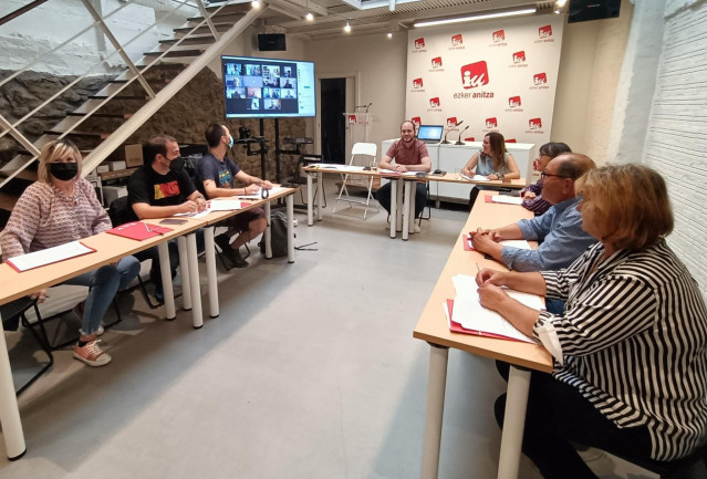 Reunión de la Coordinadora de Euskadi de Ezker Anitza-IU