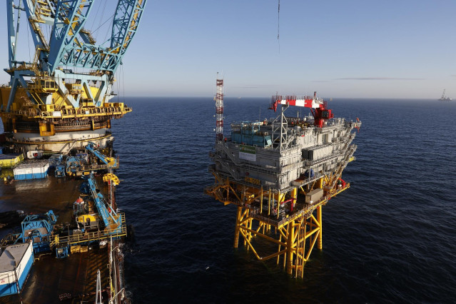 Subestación parque eólico marino de Iberdrola en Saint-Brieuc, Francia