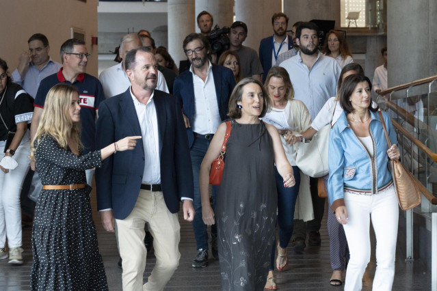 Beatriz Fanjul, Carlos Iturgaiz, Cuca Gamarra y Laura Garrido
