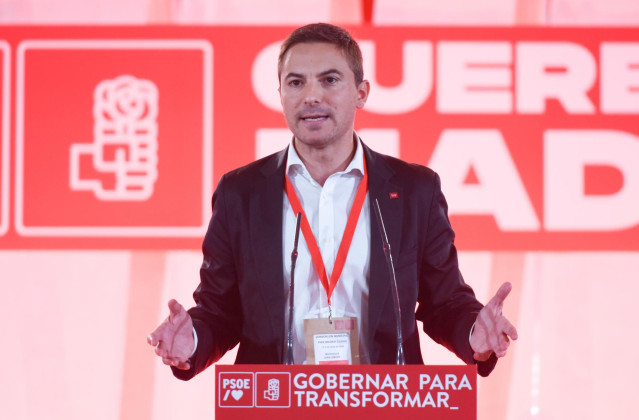 El secretario general del PSOE Madrid, Juan Lobato.