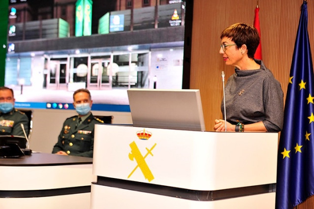 Archivo - La directora de la Guardia Civil, María Gámez, en una imagen de archivo.