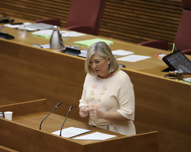 La portavoz adjunta de Cs en Les Corts, Mamen Peris