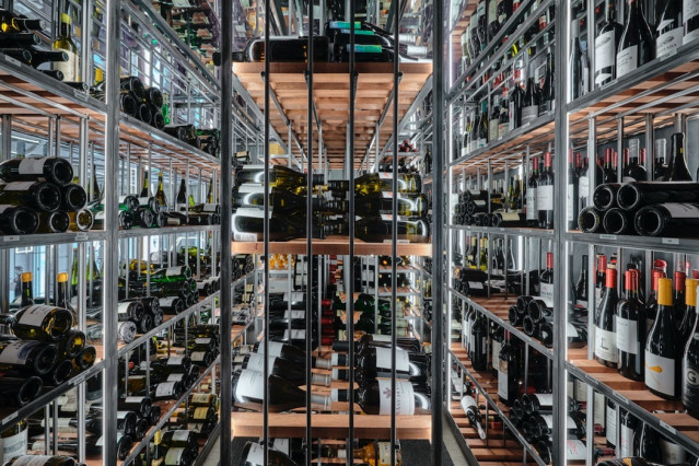 Bodega del restaurante Berria