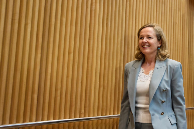 La vicepresidenta primera y ministra de Asuntos Económicos y Transformación Digital, Nadia Calviño.