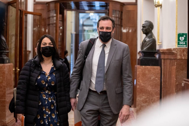 La portavoz de Transición Ecológica de Cs en el Congreso de los Diputados, Mari Carmen Martínez, en una foto en la Cámara Baja