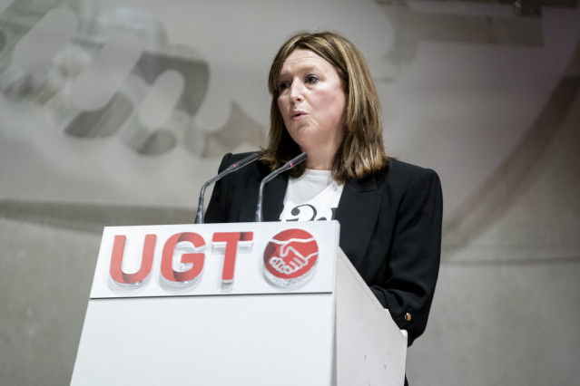 Archivo - La secretaria de salud laboral de UGT, Ana García de la Torre, en una imagen de archivo.